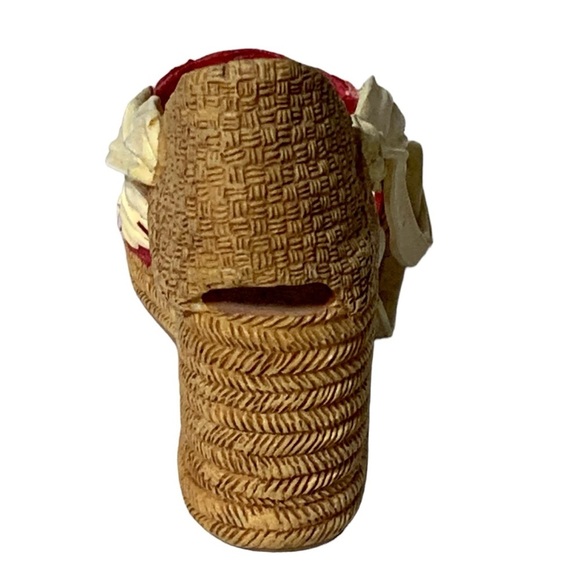 Just The Right Shoe Vintage Espadrille Pacha Collectible Mini High Heel Shoe - Picture 5 of 16